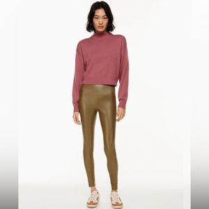 Aritzia Daria vegan leather leggings/pants